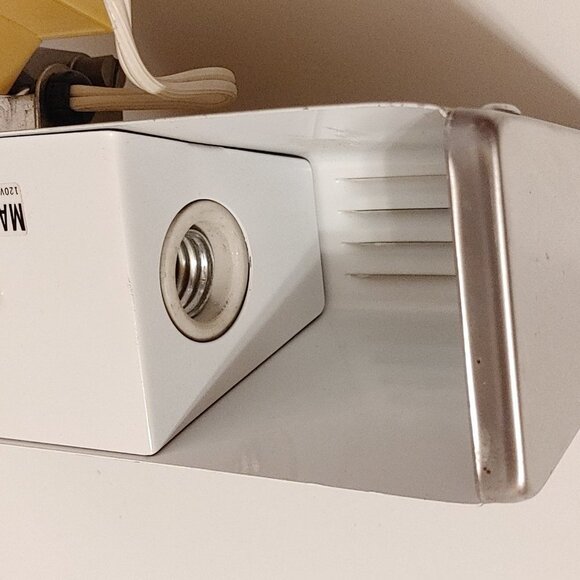 VINTAGE Metal Headboard 2-Way Adjustable 2-Bulb Lamp Consumers Distributing - Picture 9 of 9